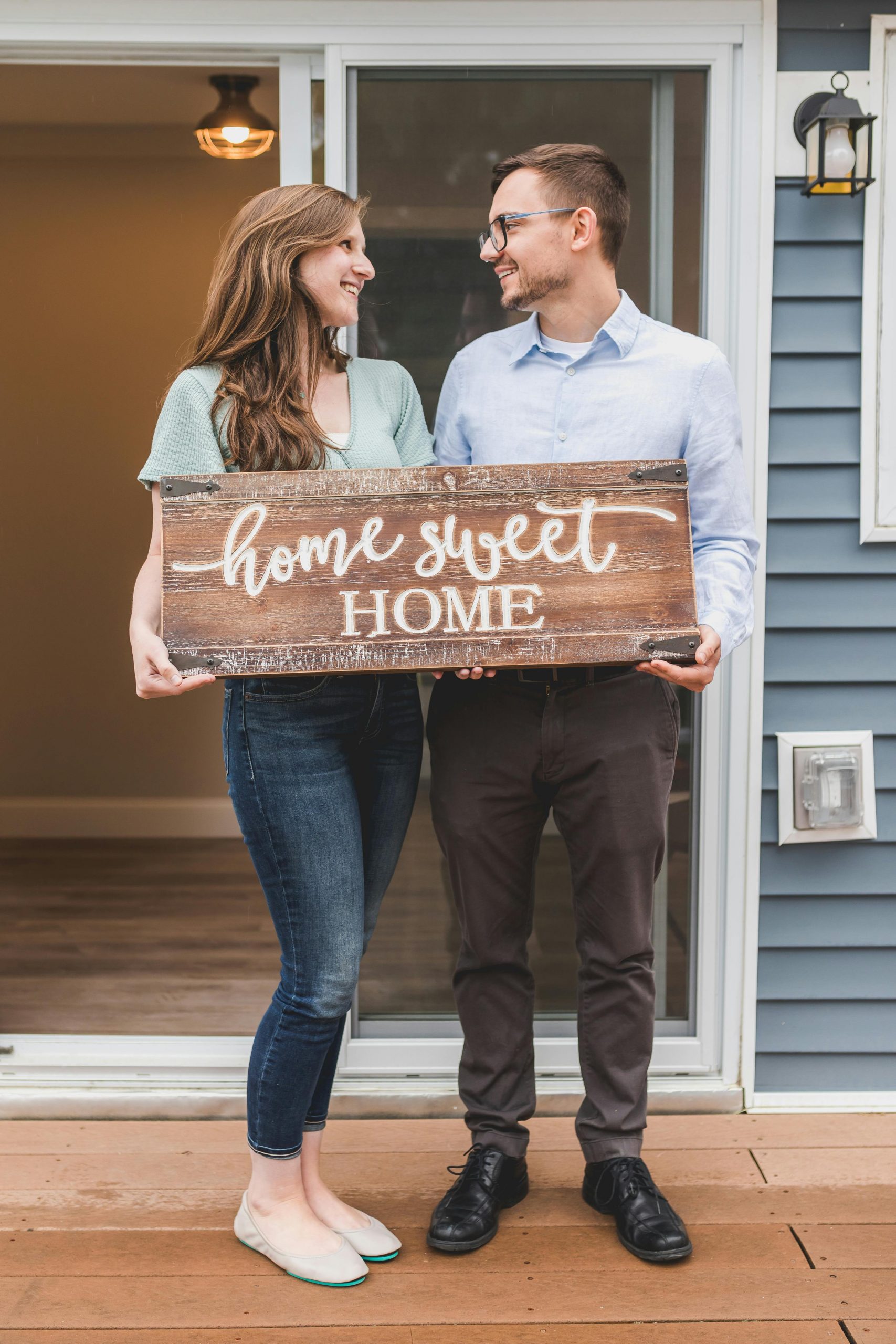 First-time home buyers celebrating their new home purchase in Vaughan Ontario